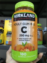 KIRKLAND - Adult Gummie C 250MG (Kẹo Dẽo Vitamin C 180 Viên)