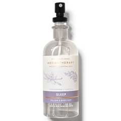 BATH & BODY WORKS - AROMATHERAPY SLEEP CEDARWOOD, VANILLA (XỊT GỐI GỖ TUYẾT TÙNG, VANI 156ml)