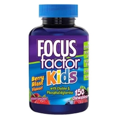FOCUS FACTOR - FOR KIDS (KẸO HỖ TRỢ NÃO BỘ BÉ 150 VIÊN)