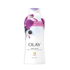 OLAY - FRESH OUTLAST ORCHID & BLACK CURRANT (SỮA TẮM HƯƠNG HOA LAN, QUẢ LÝ CHUA LÊ 650ml)