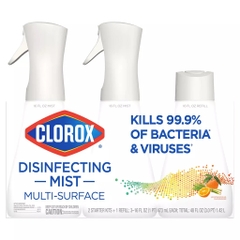 CLOROX - DISINFECTING MIST MULTI-SURFACE (SET 3 XỊT KHUẨN 99.9% 3x473ml)