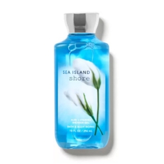 BATH & BODY WORKS - SHOWER GEL SEA ISLAND COTTON (SỮA TẮM 295ml)