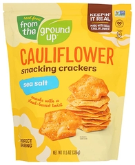 KEEPIN’ IT REAL - Cauliflower Snacking Crackers (Bánh Giòn Muối Biển 326g)