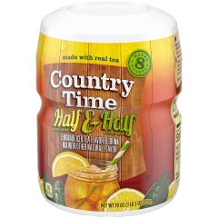 Country Time - Half & Half (Chanh Vàng Và Trà Xanh 538g)