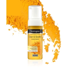 NEUTROGENA - CLEAR & SOOTHE (SỮA RỬA MẶT TẠO BỌT TINH CHẤT NGHỆ 150ml)