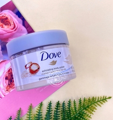 Dove - Exfoliating Body Polish (TTBC Maca , Sữa Gạo 298g)