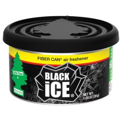 LITTLE TREES - FIBER CAN BLACK ICE (SÁP THƠM HƯƠNG ĐÁ ĐEN 30G)