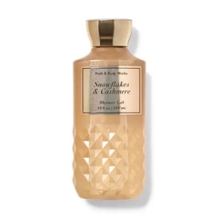 BATH & BODY WORKS - SNOWFLAKES & CASHMERE SHOWER GEL (SỮA TẮM 295ml)