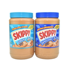 SKIPPY - CREAMY PEANUT BUTTER ( BƠ ĐẬU PHỘNG 1.36KG)