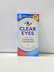 CLEAR EYES - COOLING COMFORT (NHỎ MẮT PHÒNG CHÓNG BỆNH VỀ MẮT 15ml)