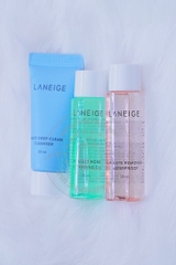 LANEIGE - NEW CLEANSING TRIAL KIT (SET 2 MÓN TẨY TRANG 25ml + SỮA RỬA MẶT 20ml)