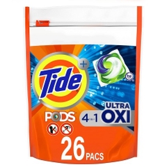 TIDE+ - PODS 4in1 ULTRA OXI (VIÊN GIẶT 4in1 ULTRA OXI 26 VIÊN)