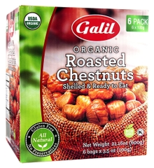 Galil - Organic Roasted Chestnuts (Hạt Dẽ 6x100g)