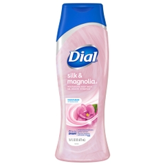 DIAL - SILK & MAGNOLIA BODY WASH (SỮA TẮM DƯỠNG ẨM CHI MỘC LAN 473ml)