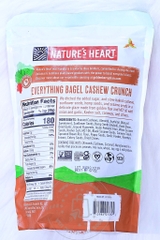 NATURE’S HEART - Everything Bagel Cashew Crunch (Hạt Hỗn Hợp 453g)