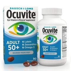 OCUVITE - EYE VITAMIN & MINERAL SUPPLEMENT ADULT 50+ (BỔ MẮT 50+ 90 VIÊN)