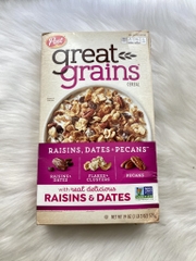 Post - Great Grains RAISINS,DATES & PECANS (NGŨ CỐC NHO,CHÀ LÀ,HỒ ĐÀO 538G)