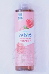 ST IVES - Refreshing Body Wash (Nước Hoa Hồng Và Nha Đam 650ml)
