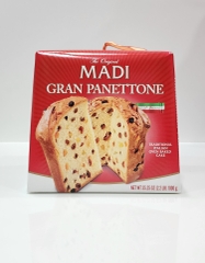 MADI GRAN PANETTONE  - ITALIAN BAKED CAKED (BÁNH NHO KHÔ 1KG)