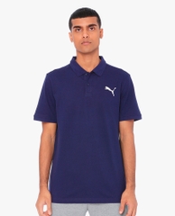 PUMA - PEACOAT-CAT (ÁO THUN CỔ LOGO XANH SIZE XL)