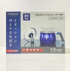 KAIYO - IH MULTI POT (NỒI CHIÊN NGẬP DẦU XANH  2.5L 15cm)