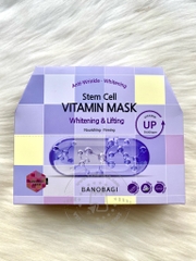 BANOBAGI - STEM CELL VITAMIN MASK WHITENING & LIFTING (MẶT NẠ DƯỠNG SÁNG, SĂN CHẮC DA 10 MIẾNG)
