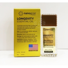 nanogize - LONGEVITY ESSENTIAL Oil (Dầu Vàng Nano 21ml)