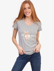 U.S. POLO - 2154231D (ÁO THUN XÁM SIZE M)