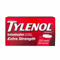 TYLENOL - EXTRA STRENGTH 500MG (GIẢM ĐAU,HẠ SỐT 225 VIÊN)