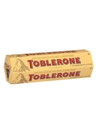 TOBLERONE - SWISS MILK CHOCOLATE WITH HONEY & ALMOND NOUGAT (CHOCOLATE HẠNH NHÂN, MẬT ONG 6x100G)