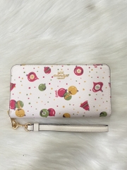 COACH - C7410 CHALK MULTI (BÓP COACH MÃ 7 19x11cm)