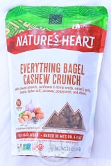 NATURE’S HEART - Everything Bagel Cashew Crunch (Hạt Hỗn Hợp 453g)