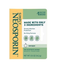 NEOSPORIN - MADE WITH ONLY 3 INGREDIENTS (THUỐC MỠ HỖ TRỢ LÀM LÀNH VẾT THƯƠNG 14.2G)
