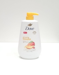 DOVE - GLOWING MANGO & ALMOND BUTTERS (SỮA TẮM BƠ XOÀI VÀ HẠNH NHÂN 905ml)