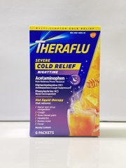 THERAFLU - Severe Cold&Cough (TRÀ GIẢM CẢM LẠNH ĐÊM 6 Packets)