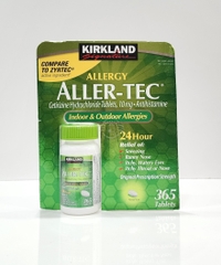 KIRKLAND - ALLERGY ALLER-TEC (VIÊN UỐNG CHỐNG DỊ ỨNG 365 VIÊN)