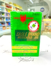 EAGLE BRAND - Dầu Con Ó ( Xanh Lá 24ml )