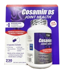 Cosamin DS - Joint Health (Hỗ Trợ Thoát Vị Đĩa Đệm 230 Viên)