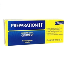 PREPARATION H - HEMORRHOIDAL OINTMENT (1 Tube Bôi Trĩ 28g)