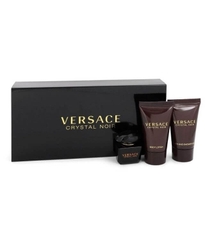 VERSACE - Bright Crystal Noir (GIFT SET EDT 5ml + Shower Gel,Lotion 25ml)