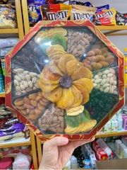 Vacaville Fruit - Octagon Fruit & Nut Gift Box (Trái Cây Khô Dẽo 1kg)