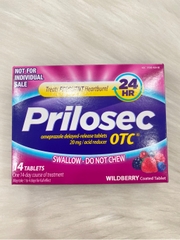 PRILOSEC -  OMEPRIZOLE DELAYED-RELEASE TABLETS WILD BERY (VIÊN UỐNG HỖ TRỢ DẠ DÀY CÁC LOẠI DÂU 14 VIÊN)
