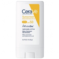 CERAVE - SUNSCREEN BROAD SPECTRUM SPF 50 (CHỐNG NẮNG DẠNG LĂN SPF 50 13.32G)