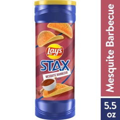 Lay’s - Stax Mesquite Barbecue (Khoai Tây Thịt Nướng 155.9g)
