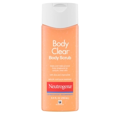 NEUTROGENA - BODY CLEAR BODY SCRUB (SỮA TẮM TẨY TẾ BÀO CHẾT TRỊ MỤN LƯNG 250ml)