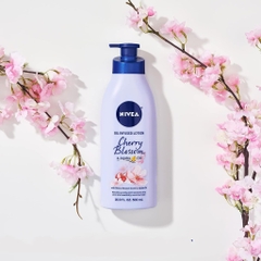 NIVEA - OIL INFUSED LOTION CHERRY BLOSSOM ( DƯỠNG THỂ 500ML)