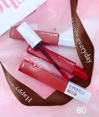 MAYBELLINE - SUPER STAY MATTE INK (SON LÌ 80 ĐỎ HỒNG ĐẤT)
