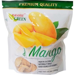 PRADISE GREEN - DRIED Mango (Xoài Sấy Khô 1KG)