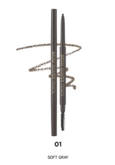 CLIO - A.BLACK BROW SHAPER PENCIL SOFT GRAY (CHÌ KẺ MÀY XÁM ĐEN 0.12G)