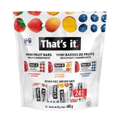 THAT'S IT - MINI FRUIT BARS (KẸO DẼO TRÁI CÂY 24x20G 480G)